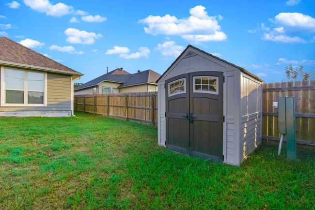 Storage shed - 100 Brookside Dr