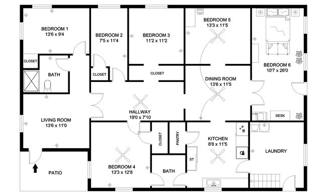 Floorplan - Saint Vrain Property - CO Springs