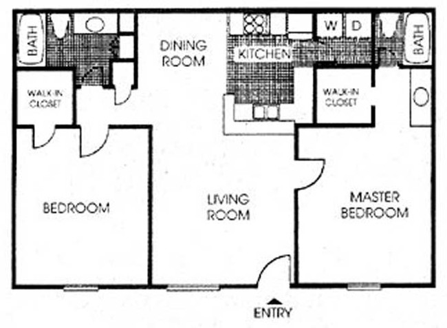 Floorplan - Woodcreek Hollister Apartments