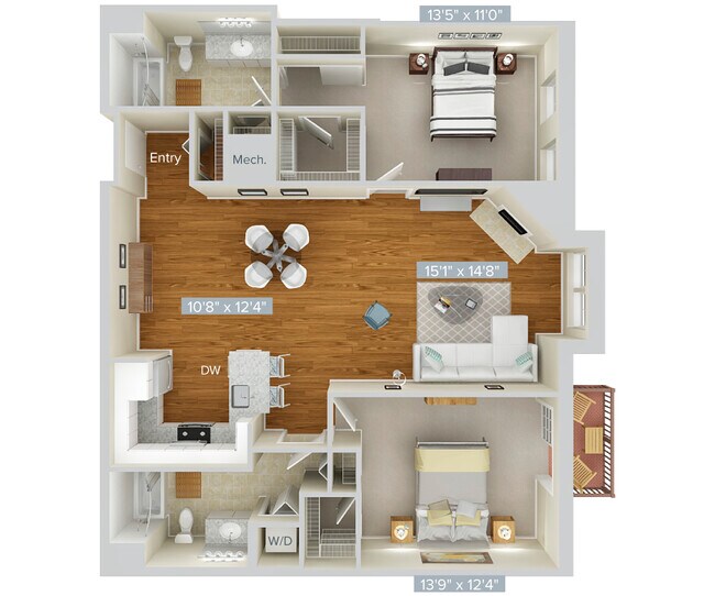 Floorplan - Avalon Clarendon