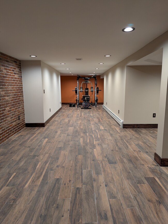 Finished Basement with Gym Equipment - 93 Ridge Rd