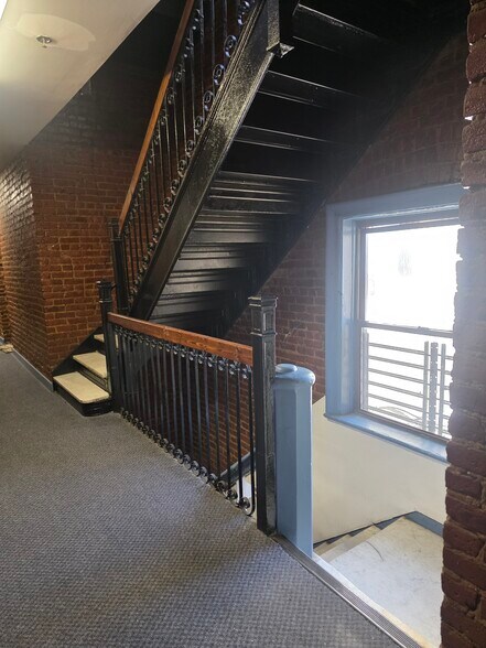 Stairs - apartment is on first floor - 144 Old Bergen Rd