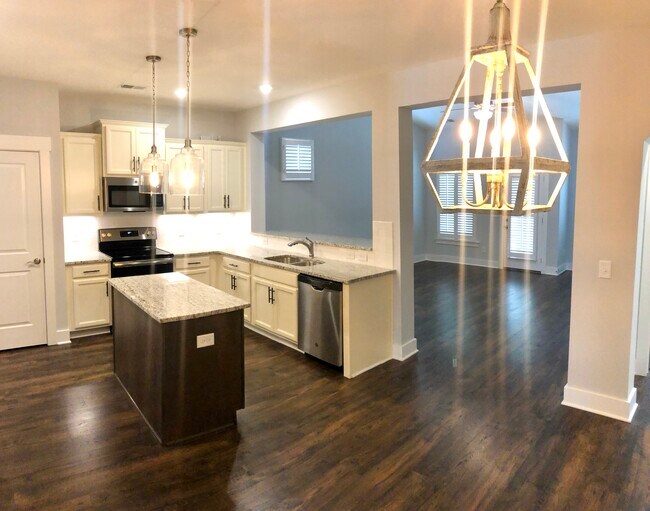 Kitchen with Island - 5100 Gracious Drive