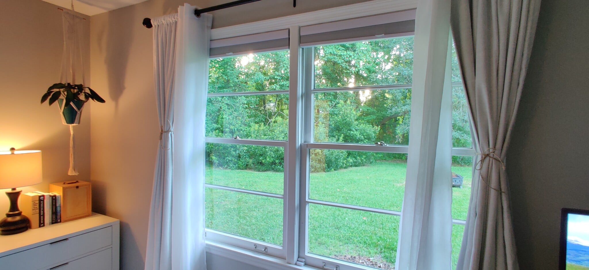 Master Bedroom Window View to the backyard - 102 Anna Ct
