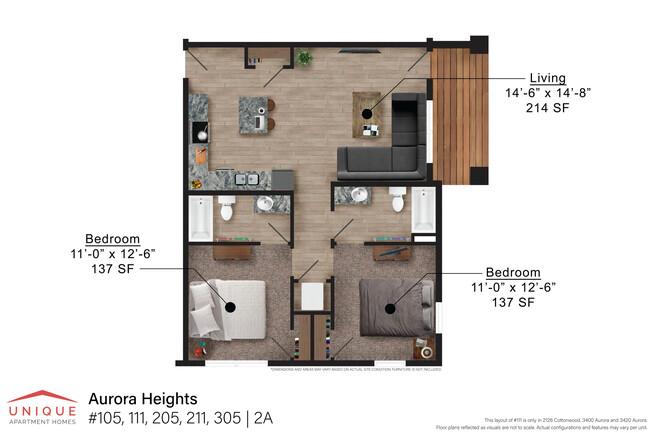 Floorplan - Aurora Heights