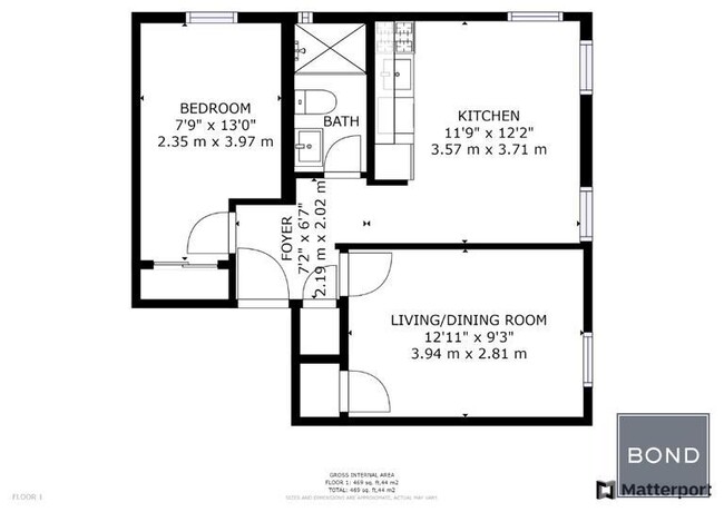 Floorplan - 401 East 75 Street