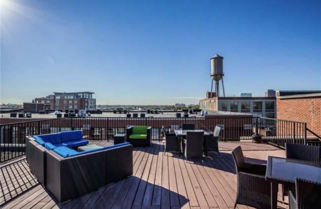 Shared Rooftop Deck - 630 N College Ave