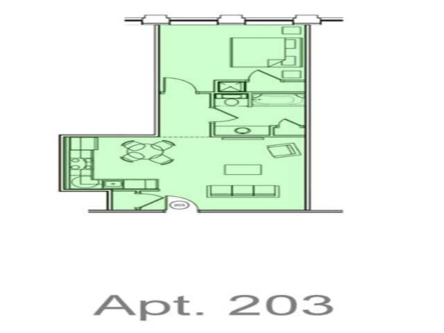 Apartment 203 - Lofts @ 300 Bowman
