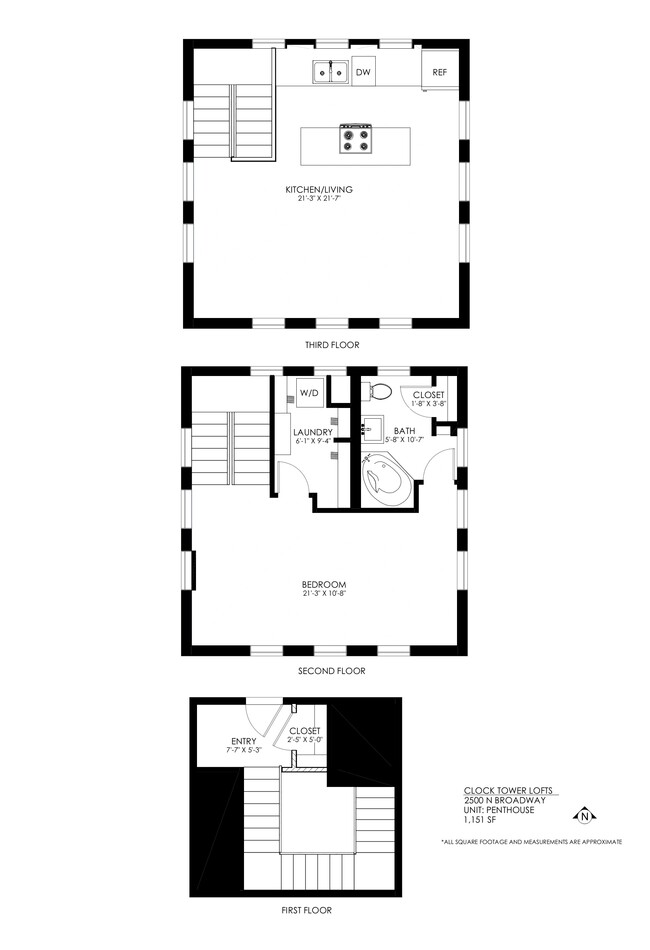 Floorplan - Clocktower Lofts