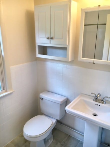 Renovated tile bathrooms with tub and shower - 40 Hobart Ln