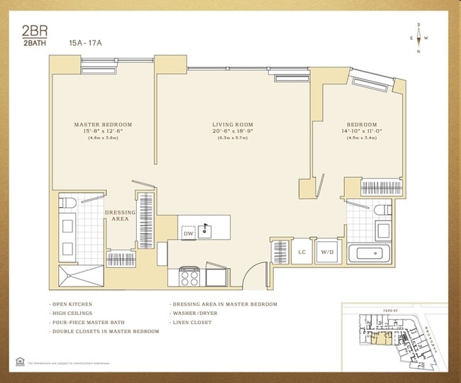 2BR/2BA - The Corner