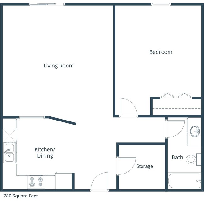 Floorplan - Sterling Pointe Apartment Community