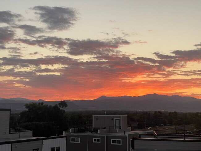 Rooftop view facing west - 8500 W 62nd Ave