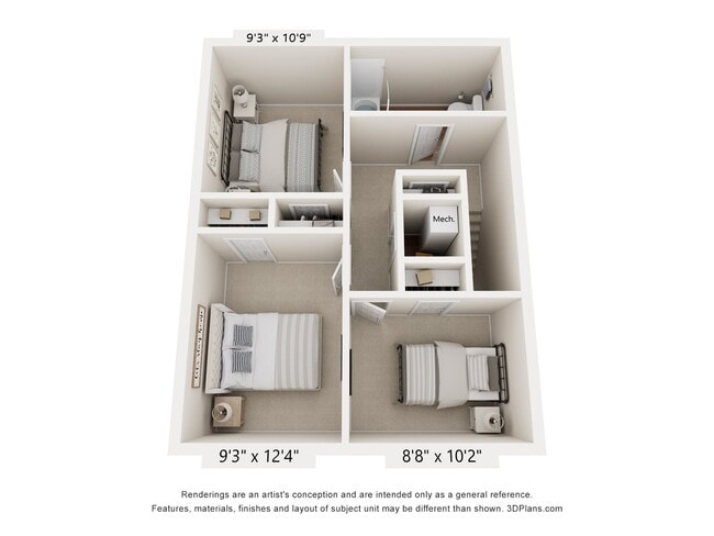 Floorplan - The Landing Townhomes