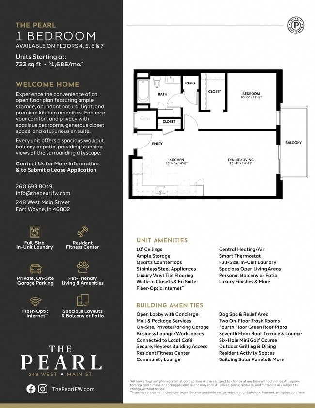 Floorplan - The Pearl