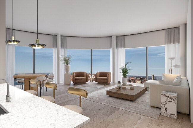 The Vision Living Room - The Highrailer Apartments