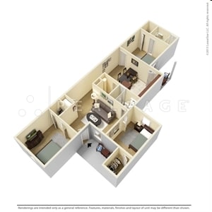 3BR/2BA - Element at Warner Robins
