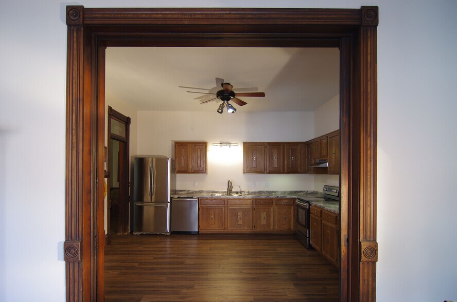 Entrance to Kitchen from Living Room - 418 N Main St