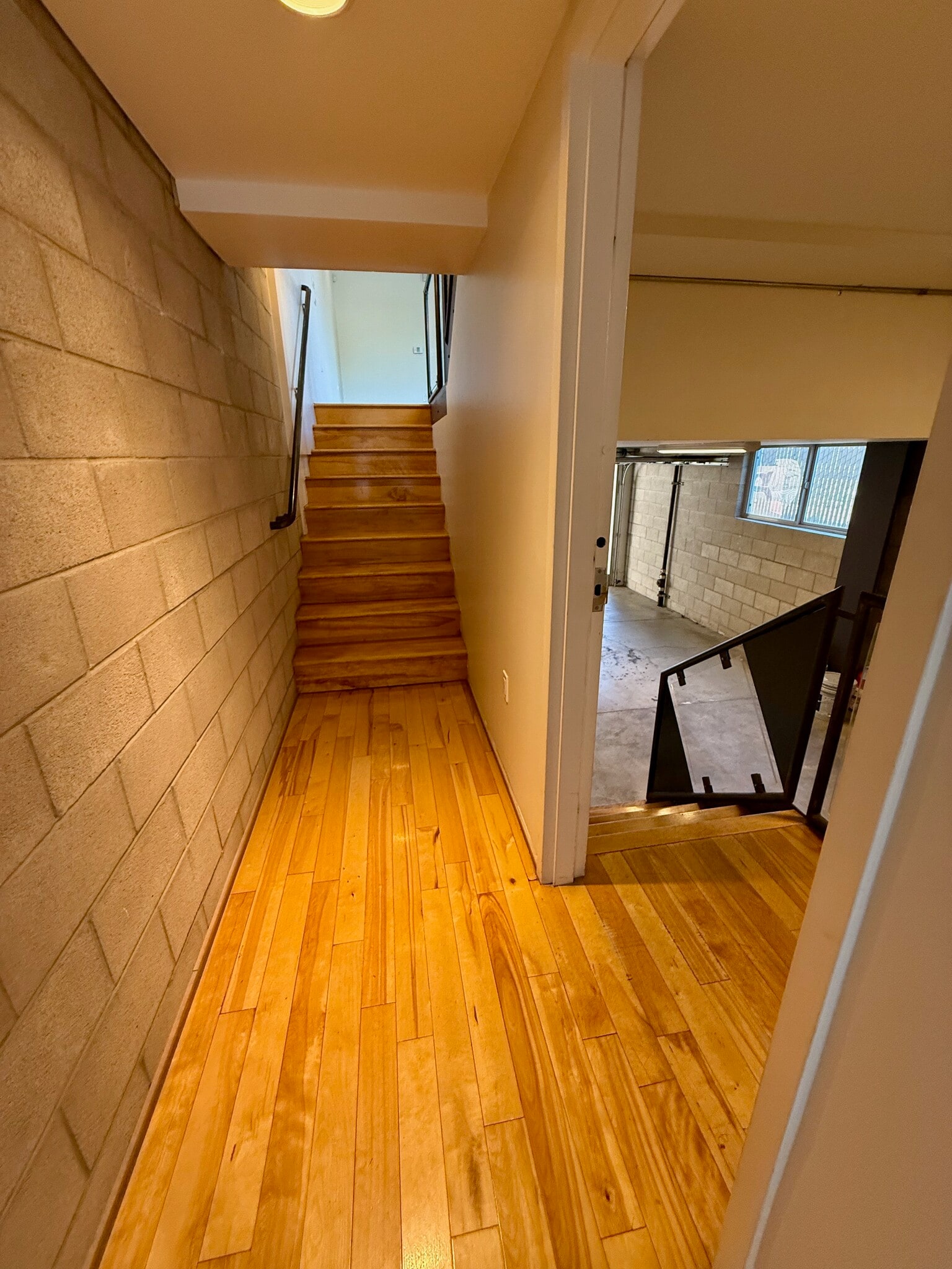 Stairs to Loft/Garage - 530 N Larchmont Blvd