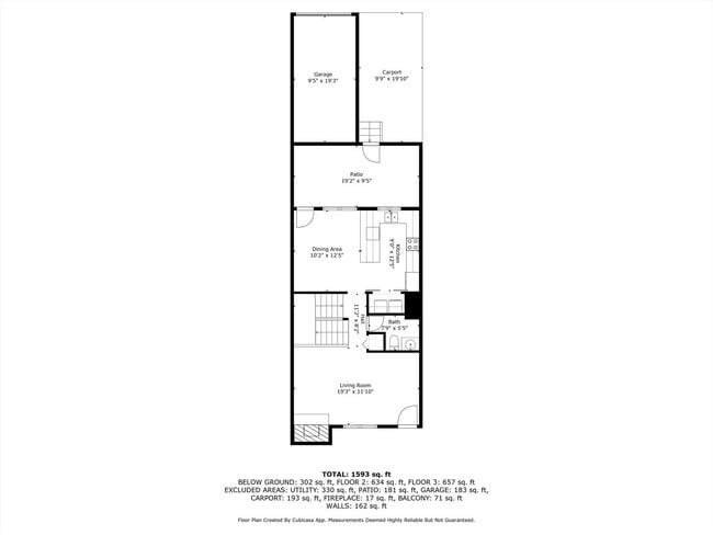 Building Photo - 2 bedroom 3 bath Updated townhome in Lakewood!