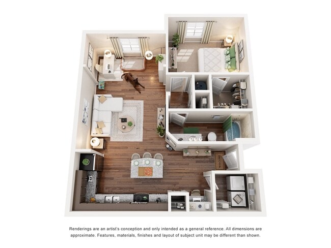 Floorplan - Integra Vistas Apartments