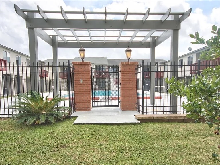 Pool entrance - 1337 Airport Dr