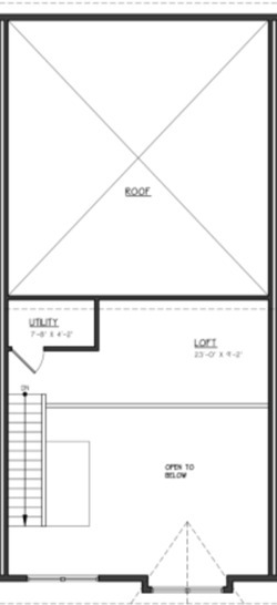 Loft Floorplan - The Villas on Eastview