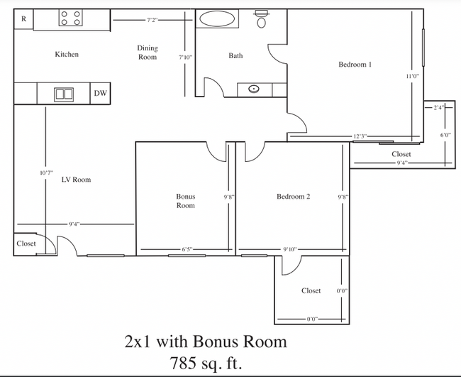 Floorplan - Stony Brook