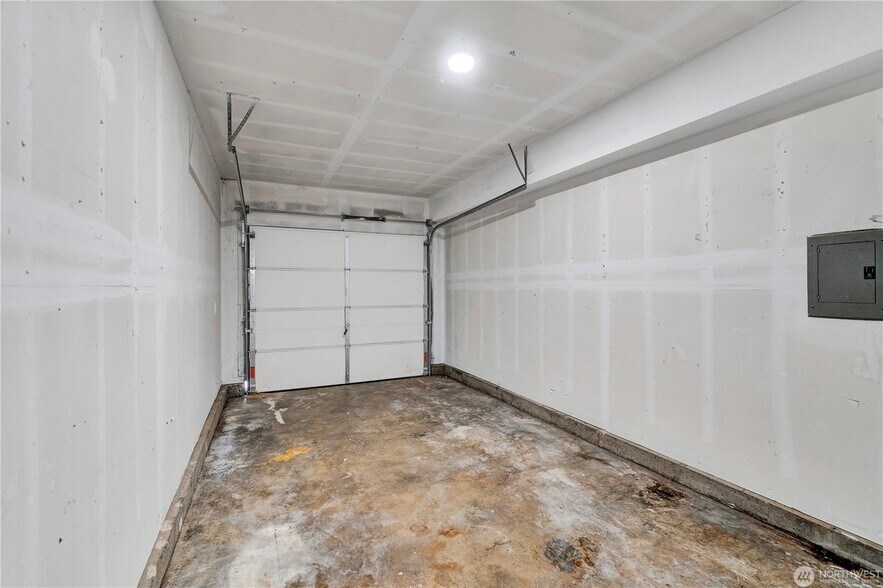 garage from inside - 218 Ellingson Dr