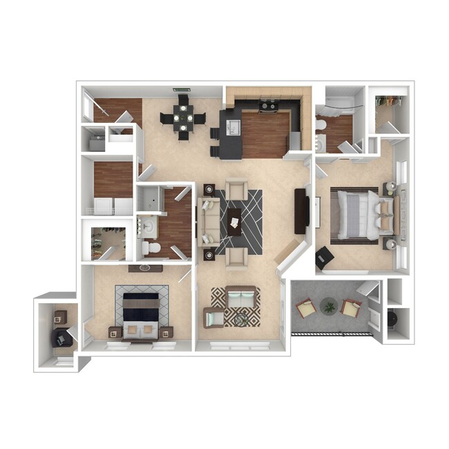 Floorplan - The Elms at Arcola