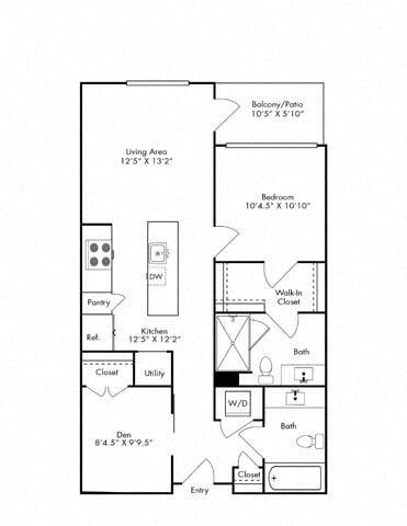 Floorplan - 1110 Key Federal Hill