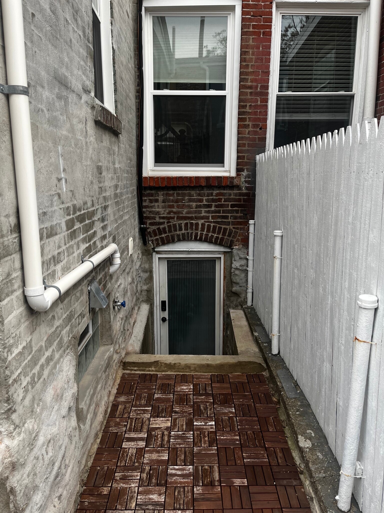 Back Patio - Basement Entrance - 5210 Dearborn St