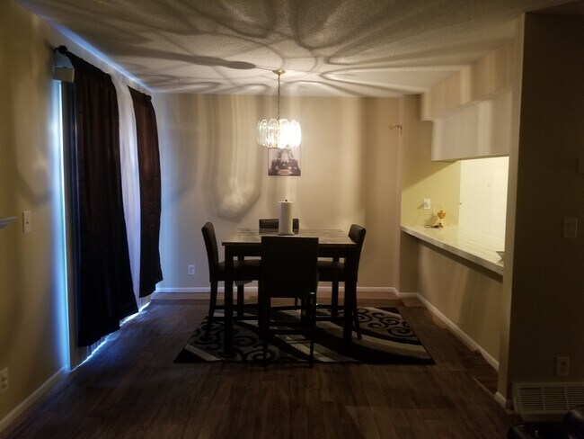 Dining room with Patio doors - 1740 Bluebill Dr