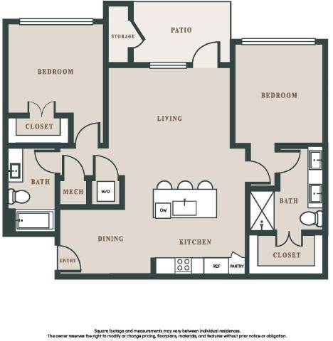 Floorplan - The Residences at Promontory