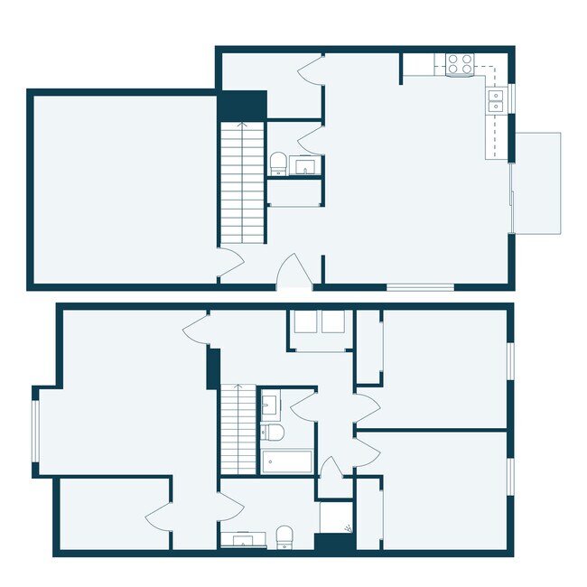 Floorplan - Townhomes at Mallard Creek