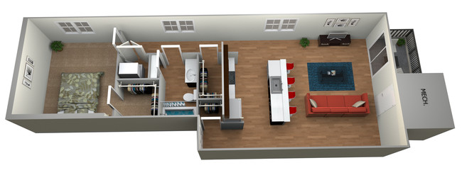 Floorplan - CenterPointe Apartments