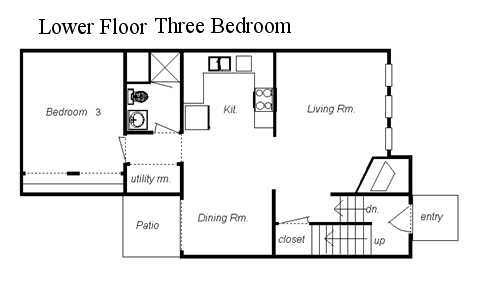 2BR/2BA - Westbridge Townhouses