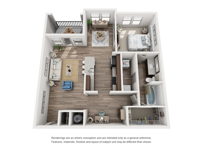 Floorplan - Sorrel Luxury Apartments