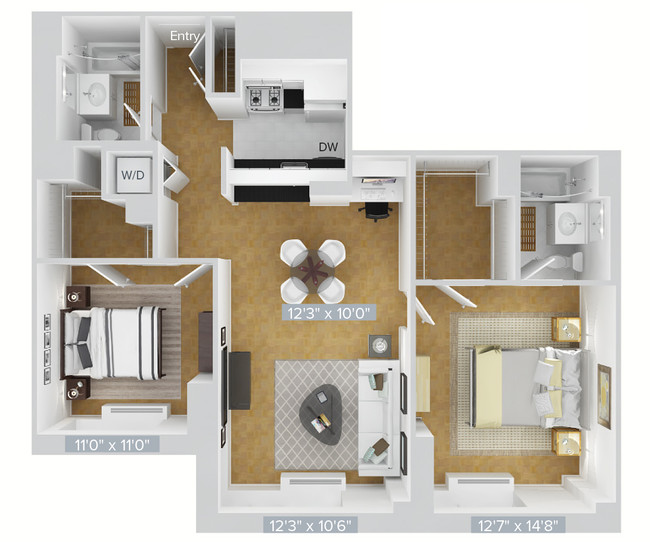 Floorplan - Avalon Riverview