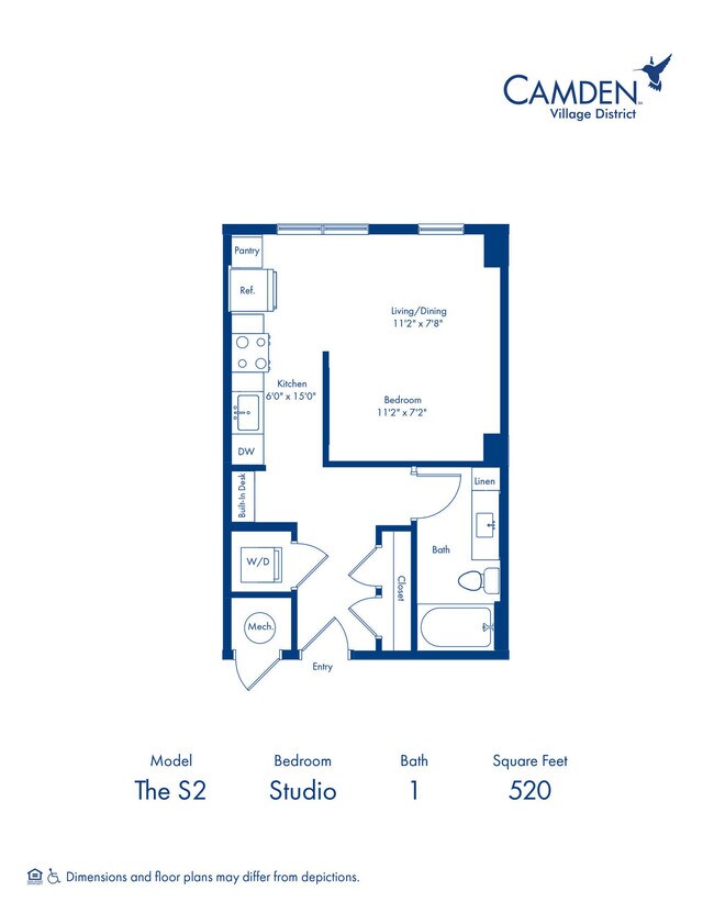 Floorplan - Camden Village District