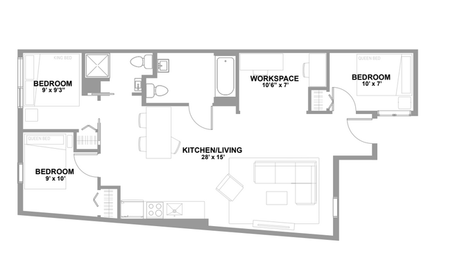 Floorplan - 1919 Market Street