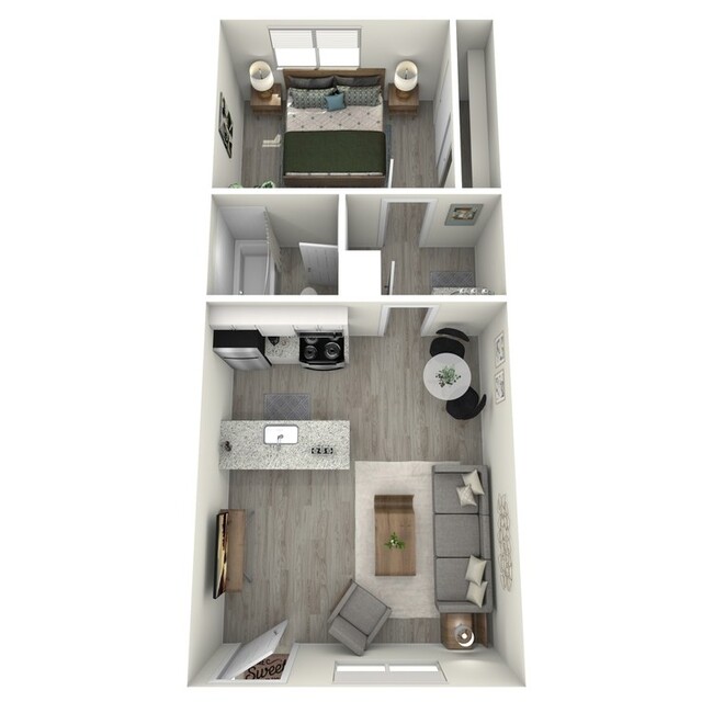 A1 - 1 Bed 1 Bath - Rise Midtown