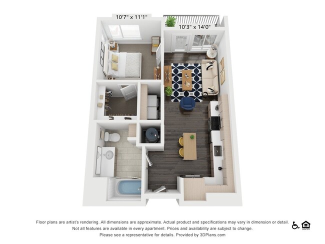 Floorplan - LoHi House Apartments