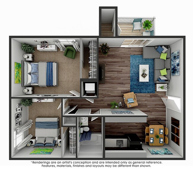 Floorplan - 2900 Lux Apartment Homes