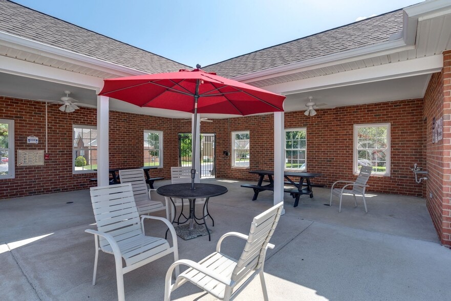 Inside Pool Area - 1101 Downs Blvd