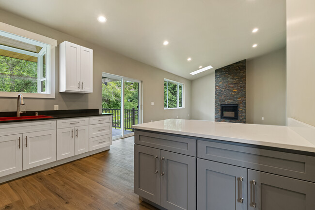 Kitchen, Living and Dining Room (Open Space Floor Plan) - 1563 Mt Baker Hwy
