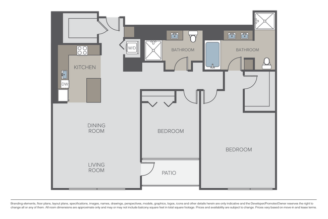 Plan 2K - 360 Residences