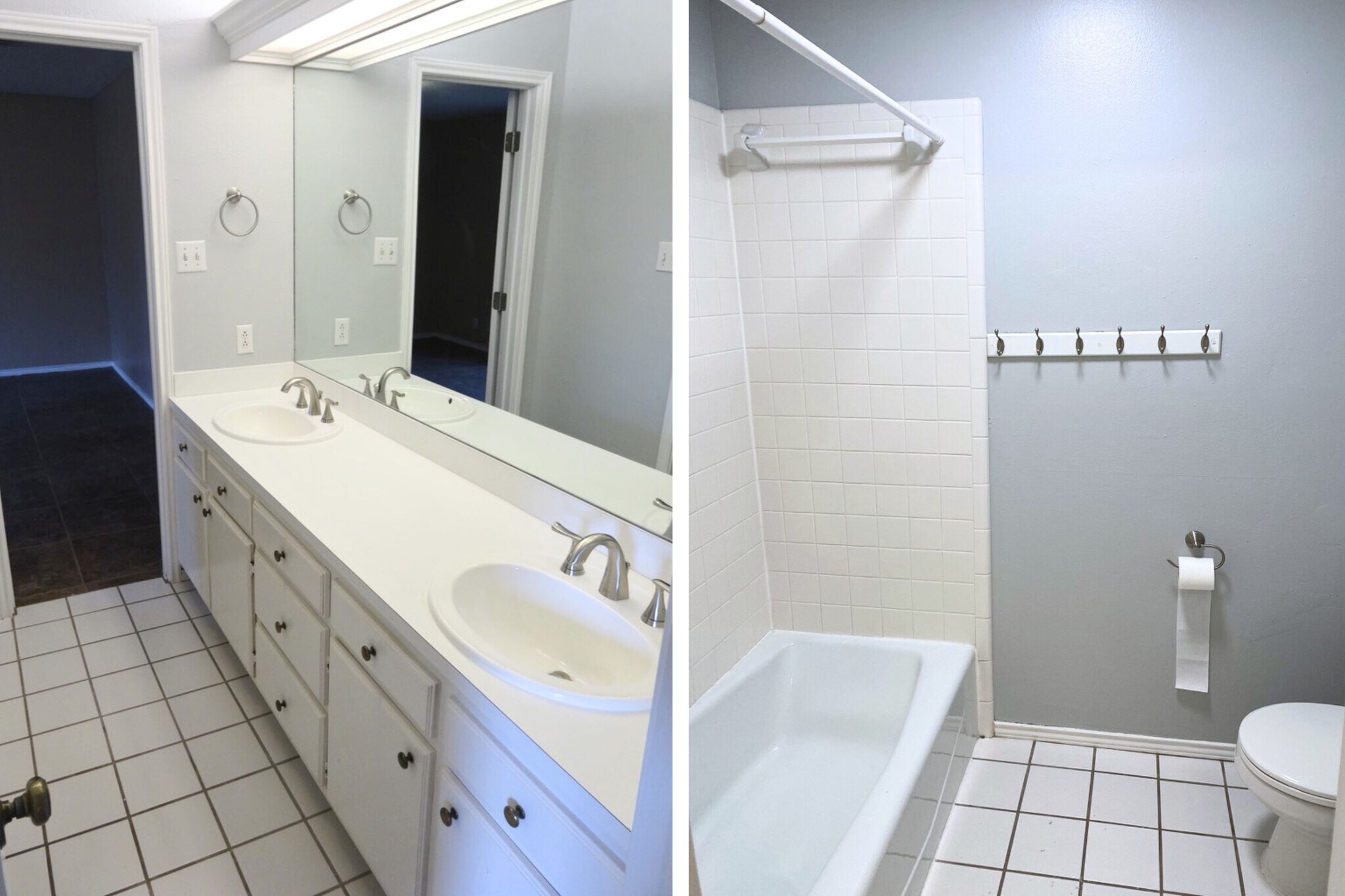 Bathroom between bedroom 1 and 2 - 4406 Parkhurst Dr