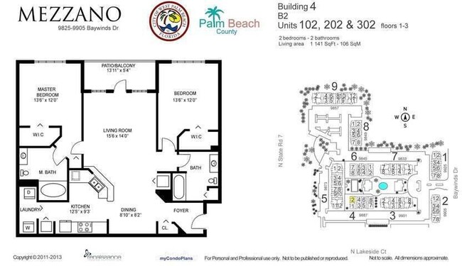 Floor plan - 9857 Baywinds Dr