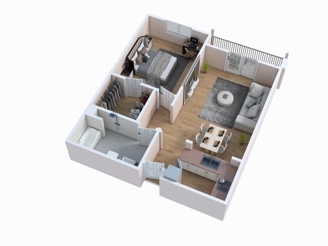Floorplan - Fresno Senior Living